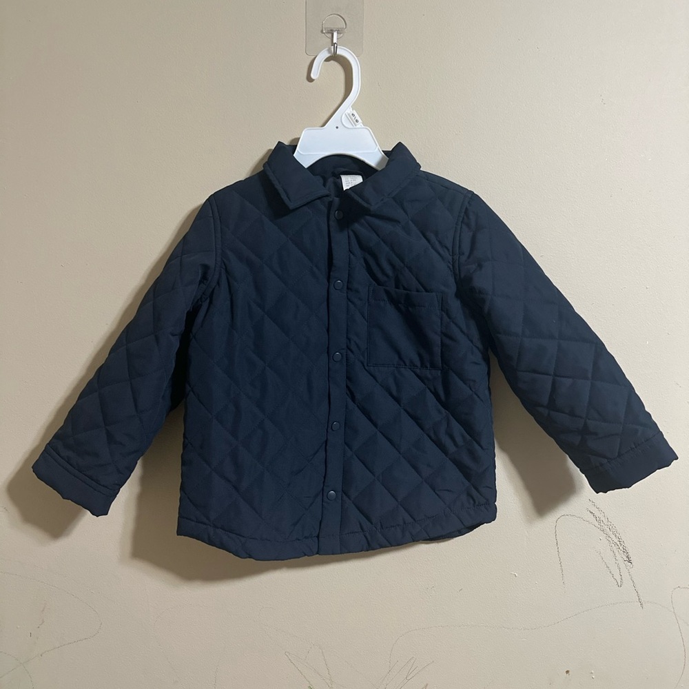 H&M Kids Quilted Navy Jacket